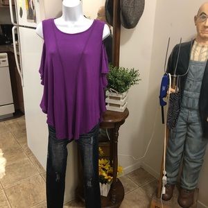 Free people Peekaboo Shoulder Top